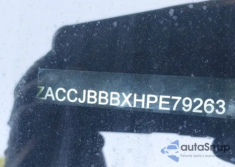 2017 Jeep Renegade Latitude 4X4 z USA, uszkodzony, nr VIN ZACCJBBBXHPE79263